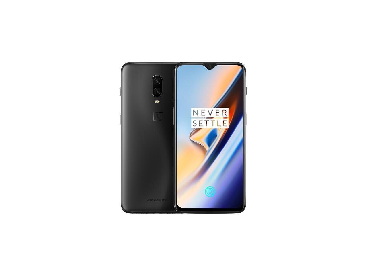 OnePlus 6T 8GB RAM+128GB 4G/LTE Dual Sim - Midnight Black Factory Unlocked (GSM Only NO CDMA)