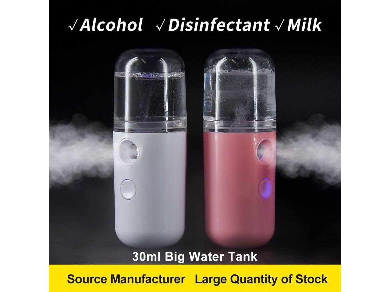 Mini handheld humidifier with small water tank Hydrating instrument humidifier USB charging nano spray instrument facial beauty instrument can spray alcohol disinfectant