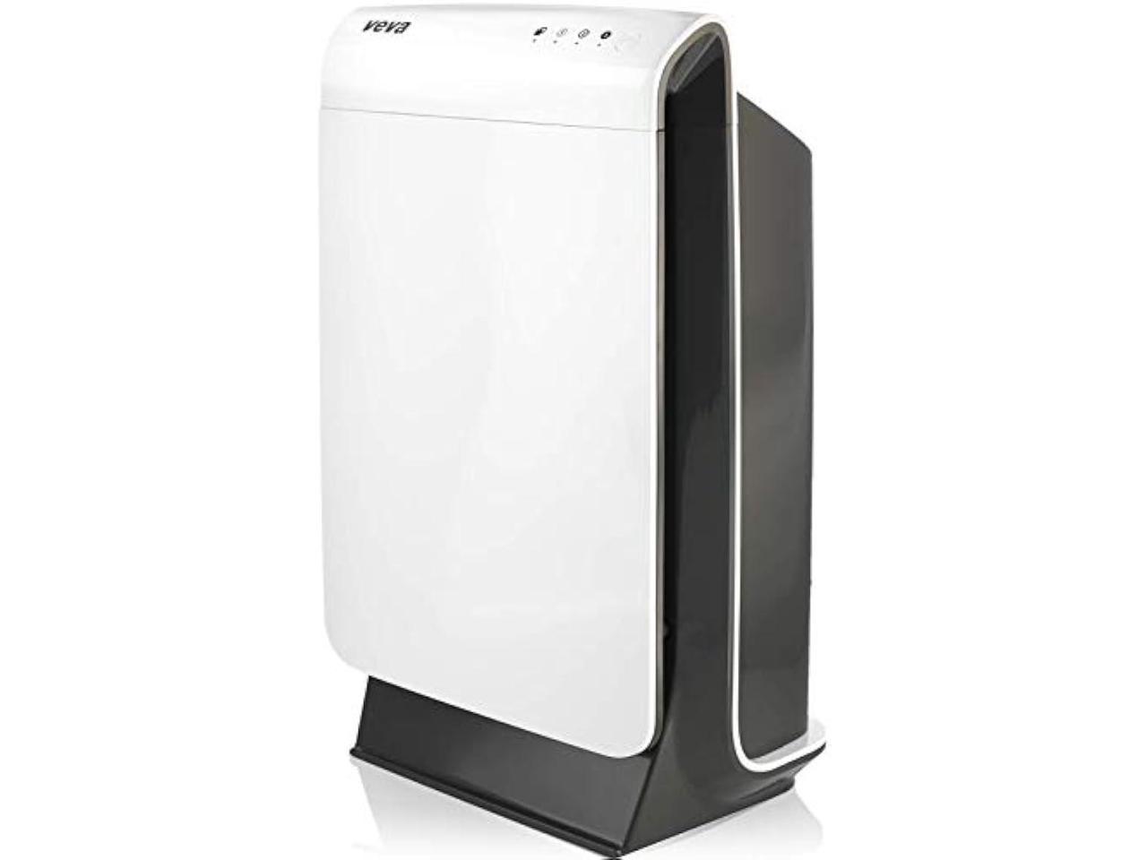 VEVA Air Purifier Large Room - ProHEPA 9000 Premium Air Purifiers for Allergies, Smoke, Dust, Pet Dander & Odor with H13 Washable Filters - White