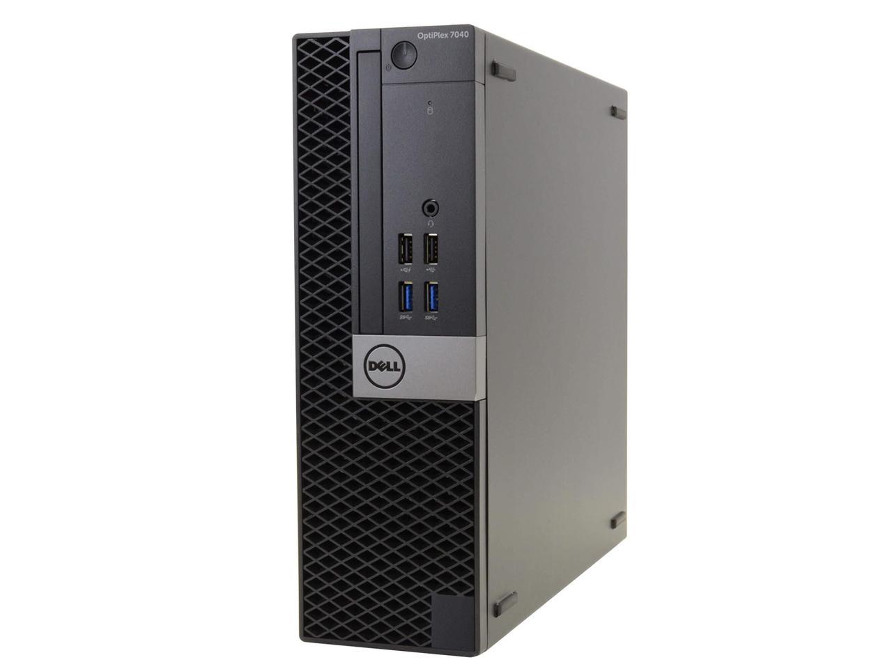 Dell Optiplex 7040 Desktop Computer PC, 3.20 GHz Intel i5 Quad Core Gen 6, 16GB DDR3 RAM, 240GB Solid State Drive (SSD) SSD Hard Drive, Windows 10 Professional 64Bit