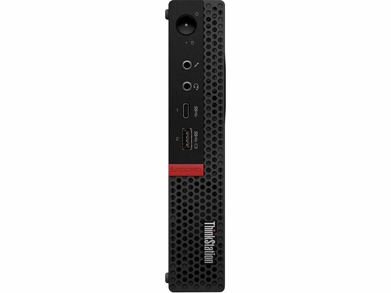 Lenovo ThinkStation P330 Tiny Home and Business Desktop Black (Intel i7-8700T 6-Core, 32GB RAM, 2TB PCIe SSD, NVIDIA Quadro P620, Wifi, Bluetooth, 5xUSB 3.1, 1xHDMI, Win 10 Pro)