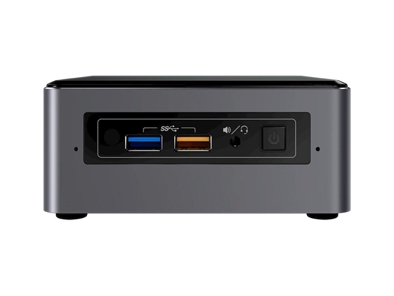 Intel NUC NUC7i5BNH Mini PC/HTPC, Intel i5-7260U 3.4GHz, 8GB DDR4, 512GB SSD, Windows 10 Pro, Wifi, Bluetooth, 4k Support, Dual Monitor Capable