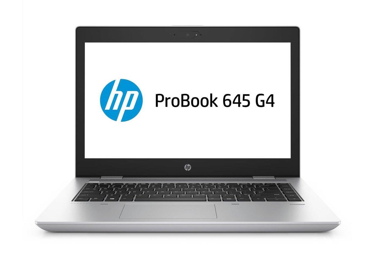 HP Laptop ProBook 645 G4 (4LB42UT#ABA) AMD Ryzen 7 2700U (2.20 GHz) 8 GB Memory 256 GB PCIe NVMe SSD AMD Radeon RX Vega 10 14.0\" Windows 10 Pro 64-Bit