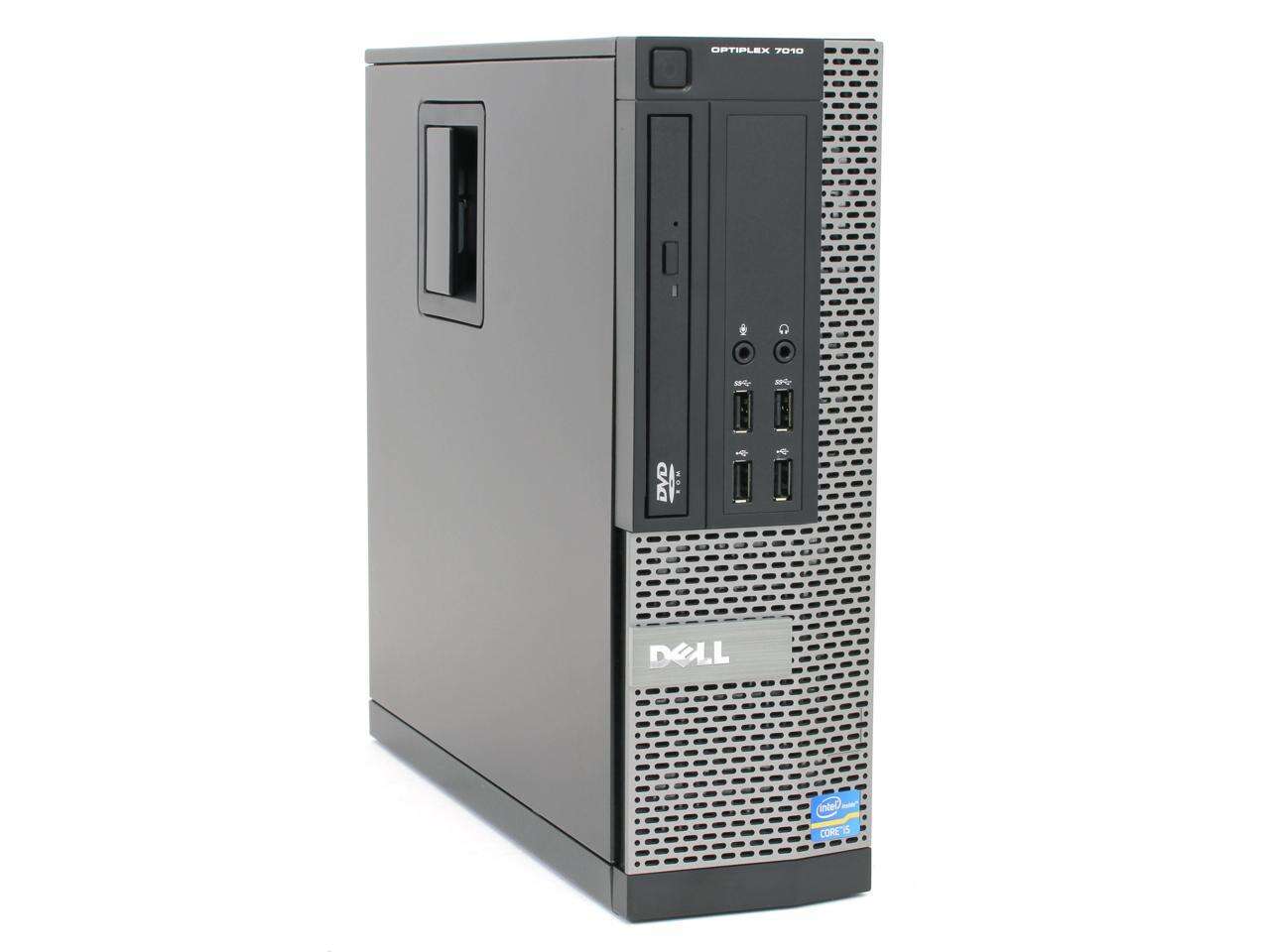 Dell Optiplex 7010 Small Form Desktop, Intel Quad Core i7 3770 3.4Ghz, 16GB RAM, 256GB SSD Hard Drive Hard Drive, DVD-RW, Windows 10 Pro