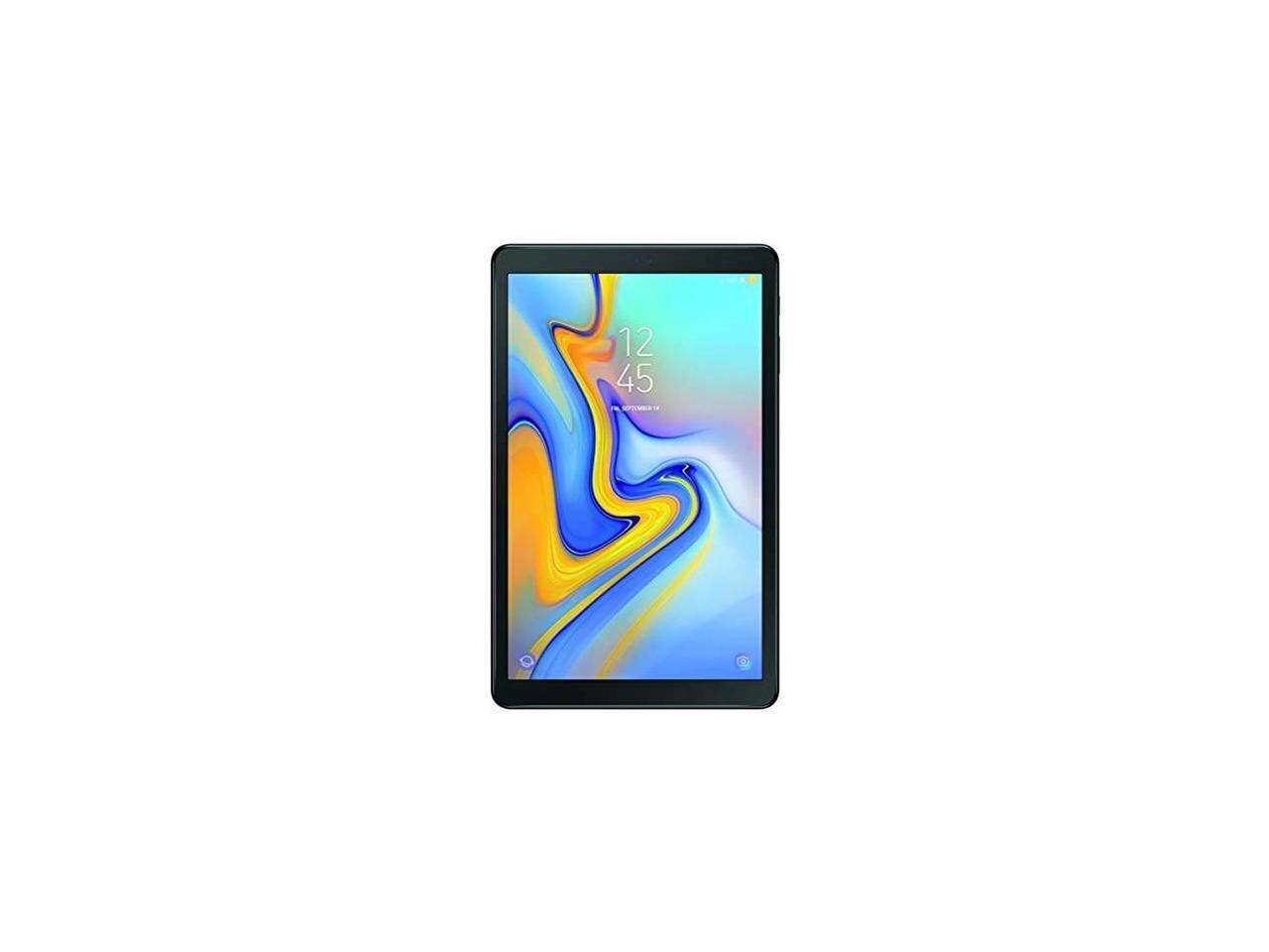 SAMSUNG Galaxy Tab A SM-T590NZKAXAR Qualcomm Snapdragon 450 (1.80 GHz) 3 GB Memory 32 GB Flash Storage 10.5\" 1920 x 1200 Tablet PC Android Oreo Black