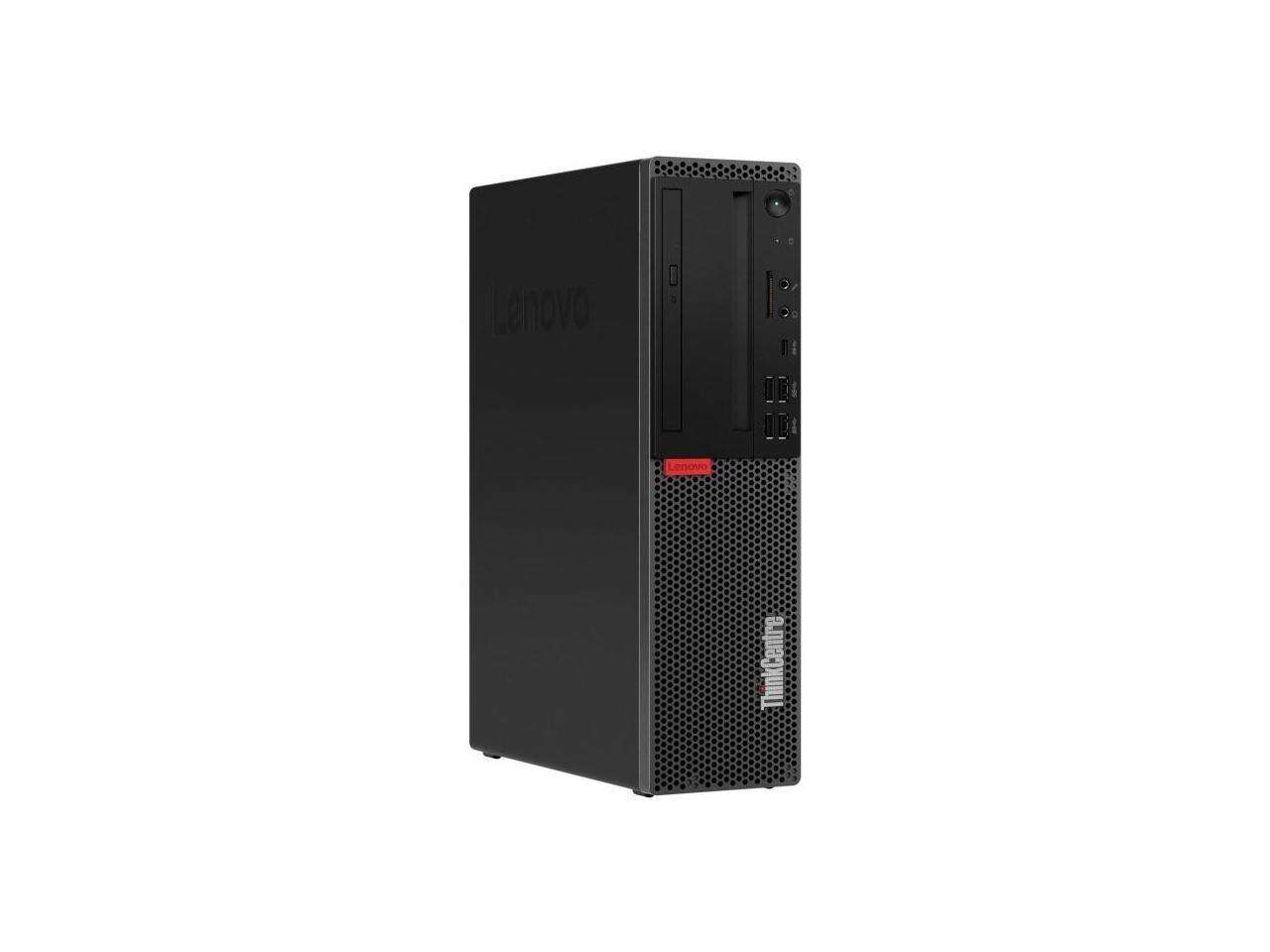 Lenovo ThinkCentre M920s SFF 10SJ002YUS Desktop Computer - Intel Core i7-8700 (3.20 GHz), 16 GB DDR4 Memory, 512 GB M.2 PCIe NVMe SSD, Windows 10 Pro 64-Bit